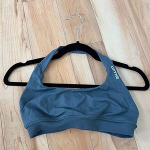 DYI Women's Blue Halter Sports Bra